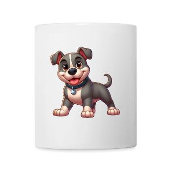Pitbull (Pitbull) - Tasse - Weiß - Vorne
