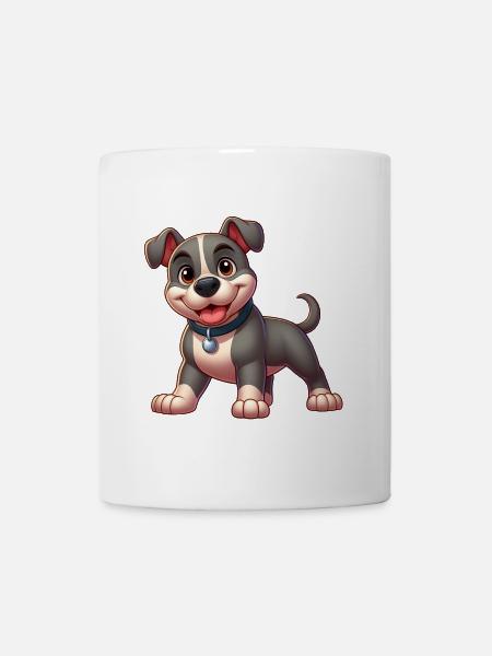 Pitbull (Pitbull) - Tasse - Weiß