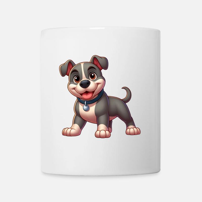 pitbull - Mug - white