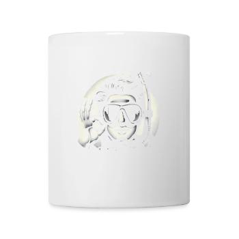 Vintage Scuba Diver OK Hand Signal - Mug - white - Front