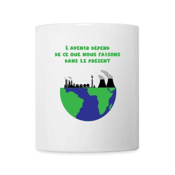 Planet Earth - Mug - white - Front