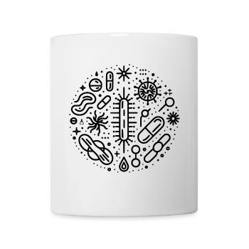 Life under a Microscope - Tasse - Weiß - Vorne