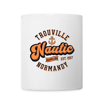 Trouville nautic supplies Normandy - Mug blanc - blanc - Devant