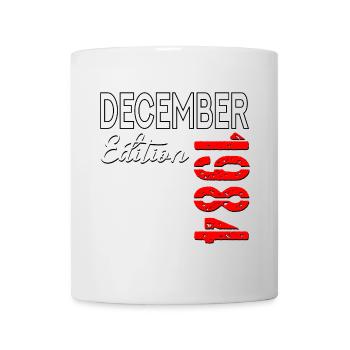 42nd BIRTHDAY DECEMBER 1984 - Mug - white - Front
