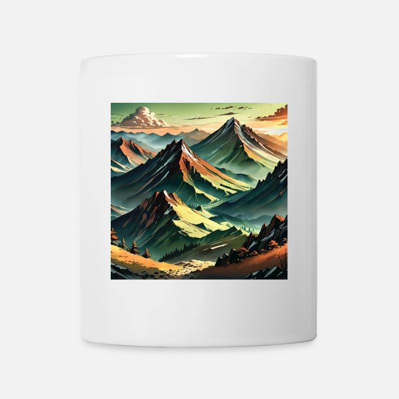MOUNTAIN - Mug - white