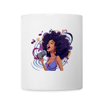 Sensation vocale - Mug blanc - blanc - Devant