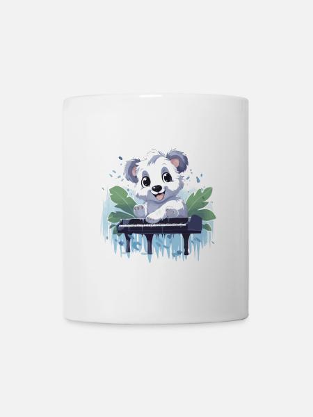 Koala mélodique - Mug blanc - blanc