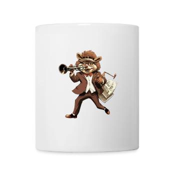 Swingin Hedgehog - Mug - white - Front