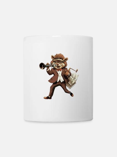 Schaukel-Igel - Tasse - Weiß