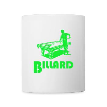 Le billard est ma thérapie - Mug blanc - blanc - Devant