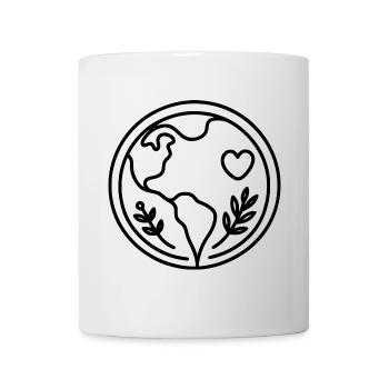 L’amour de la Terre, pour l’avenir - Mug blanc - blanc - Devant