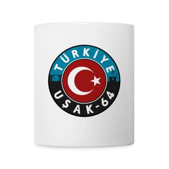 Türkiye Usak 64 Design - Tasse - Weiß - Vorne
