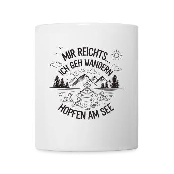 Hopfen am See Randonnée Vacances Montagne - Mug blanc - blanc - Devant