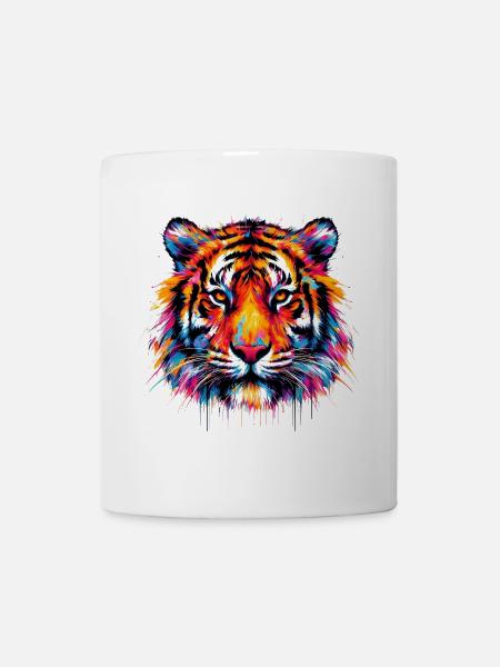 Tiger - Tasse - Weiß