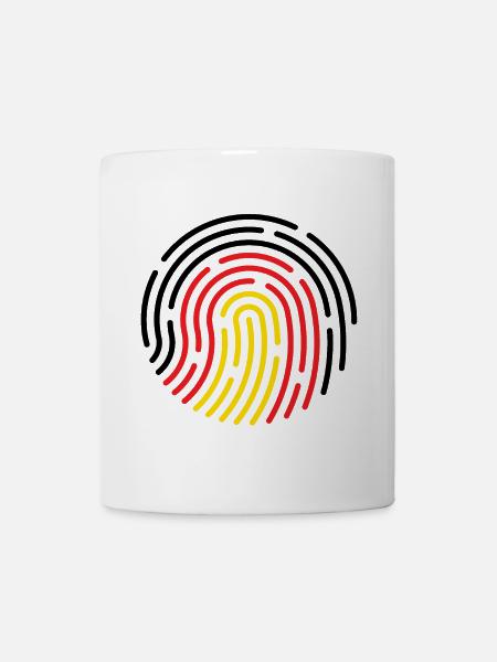 Deutschland  - Tasse - Weiß