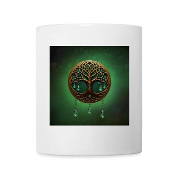 Stylized Tree of Life - Mug - white - Front