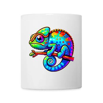 Chamäleon - Tasse - Weiß - Vorne