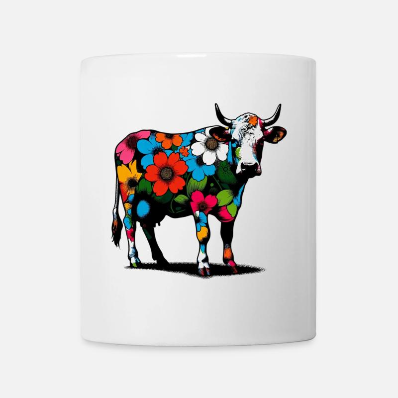 Kuh - Tasse - Weiß