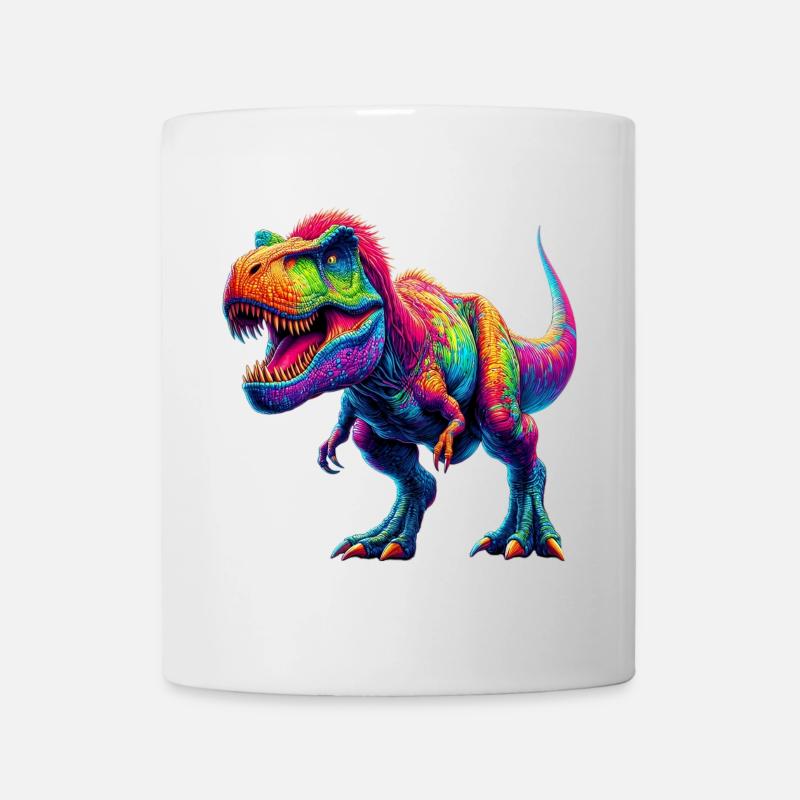 Dinosaurier - Tasse - Weiß