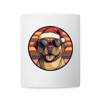 Bullmastiff Dog Christmas Cool - Mug - white - Front