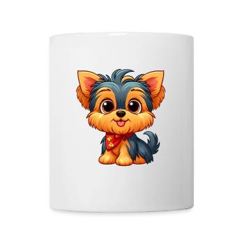 Yorkshire 3 - Tasse - Weiß - Vorne