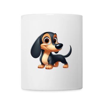Dackel 3 - Tasse - Weiß - Vorne