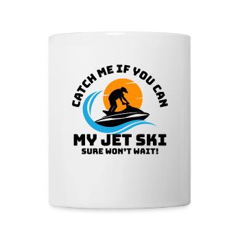 Jet Ski Adventure Retro Sunset Watersports Speed - Mug - white - Front