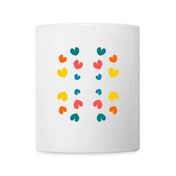 HEART. NOEL. CHRISTMAS. HEARTS. HEART. FATHER's DAY - Mug - white - Front
