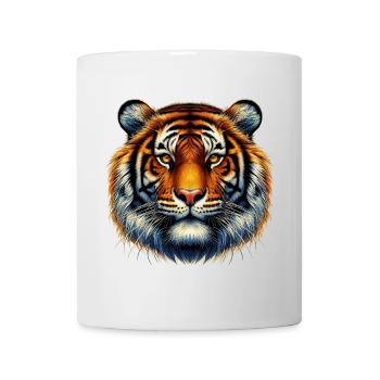 Tiger - Tasse - Weiß - Vorne