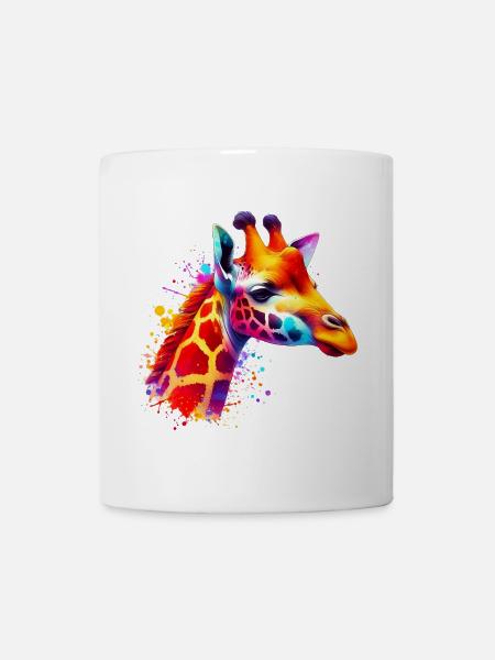 Giraffe - Tasse - Weiß