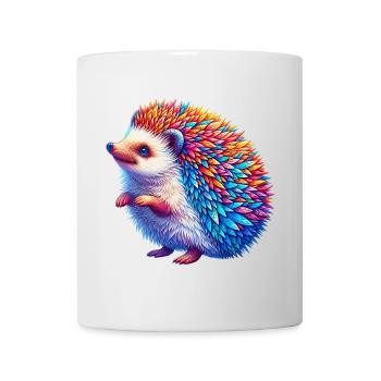Hérisson - Mug blanc - blanc - Devant