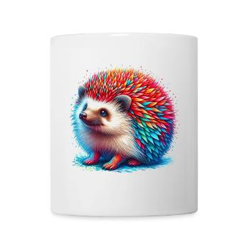 Hérisson - Mug blanc - blanc - Devant