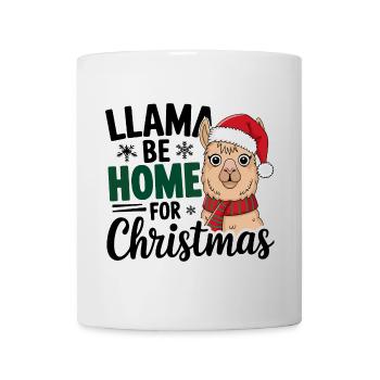 Llama Festive Christmas Design - Mug - white - Front