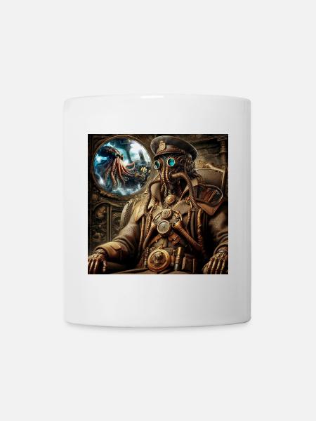 Captain Nemo Steampunk - Mug - white