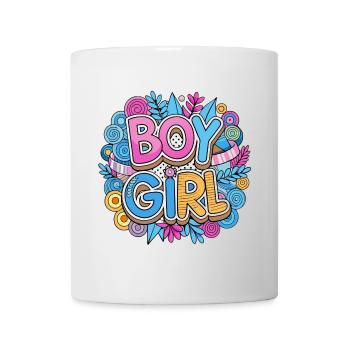 Boys and Girls Friendship Design - Mug - white - Front