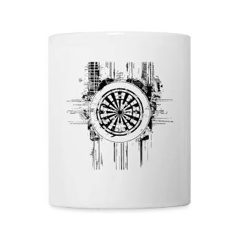 Dartboard - Mug - white - Front