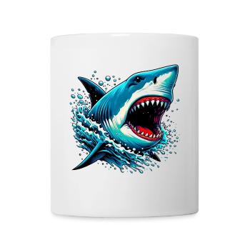 Hai - Tasse - Weiß - Vorne