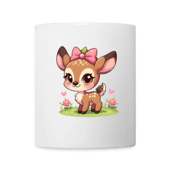 Süßes kleines Rehkitz 3 - Tasse - Weiß - Vorne