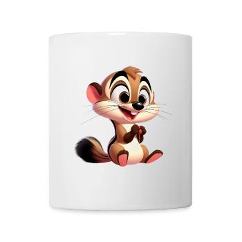Wiesel - Tasse - Weiß - Vorne