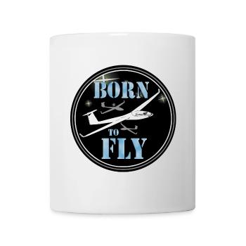 Born to fly - Mug - white - Front