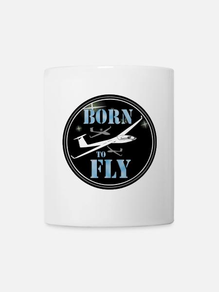 Né pour voler - Mug blanc - blanc