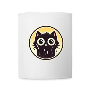 Conception de l’insigne du Calamity Cat Club - Mug blanc - blanc - Devant