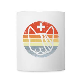 Tierarzt Katze - Tasse - Weiß - Vorne