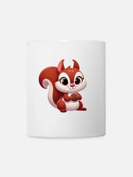 écureuil 2 - Mug blanc - blanc