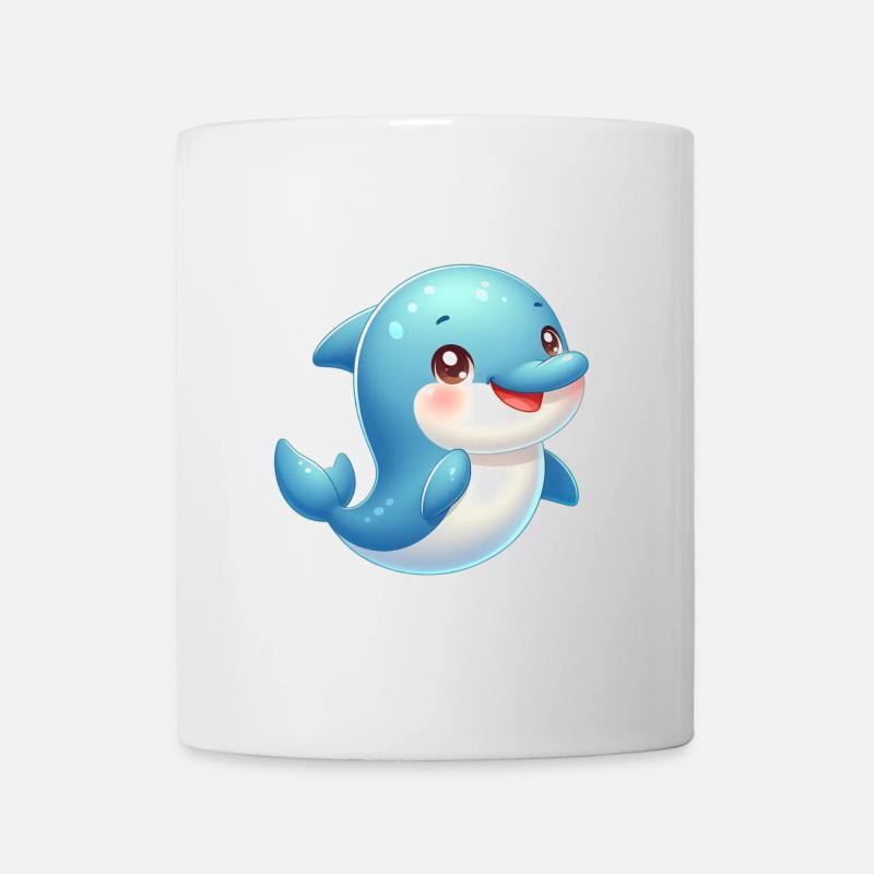 dauphin 2 - Mug blanc - blanc