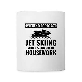 Jetski-Wochenendausflug - Tasse - Weiß - Vorne