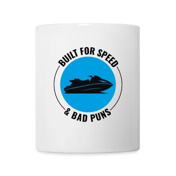 Jet Skiing Dad Loving Speed Enthusiasts - Mug - white - Front