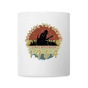 60th Birthday Rocking this planet GIT 11/1964 - Mug - white - Front