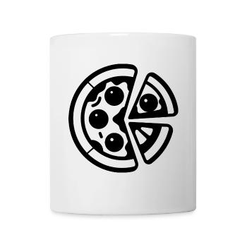 Pizza Drawing - Mug - white - Front