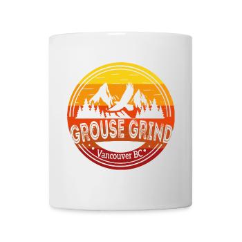 Grouse Grind Vancouver BC Canada Hiking Trail Moun - Mug - white - Front